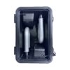 White Paragon live bait cooler with tubes.