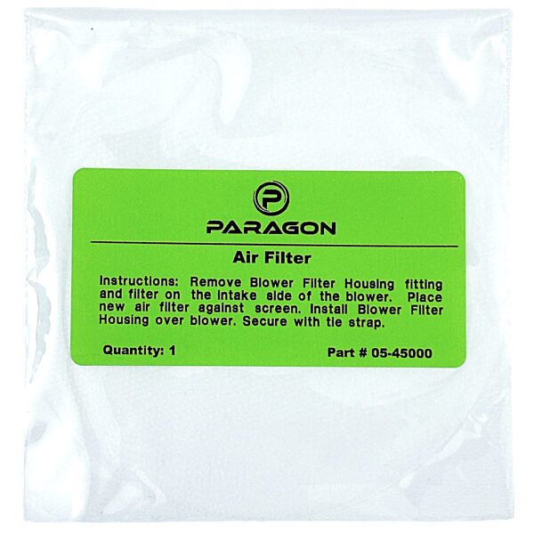 A bag of parason air filter