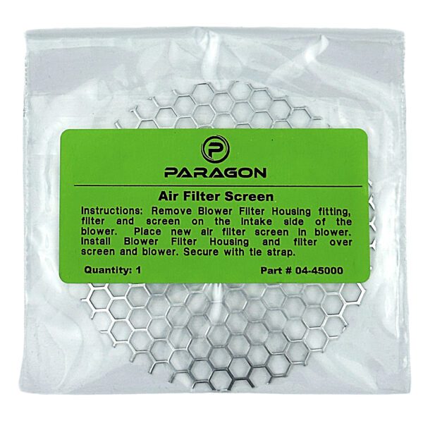 A bag of paragon air filter screens